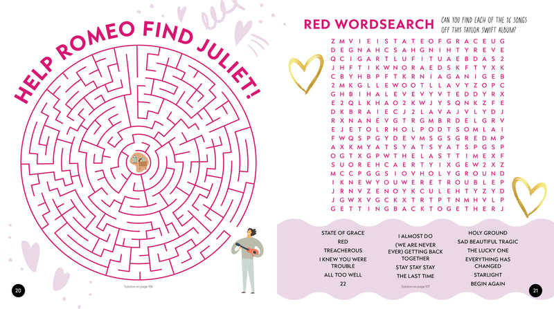 The Unofficial Taylor Swift Sticker and Activity Book