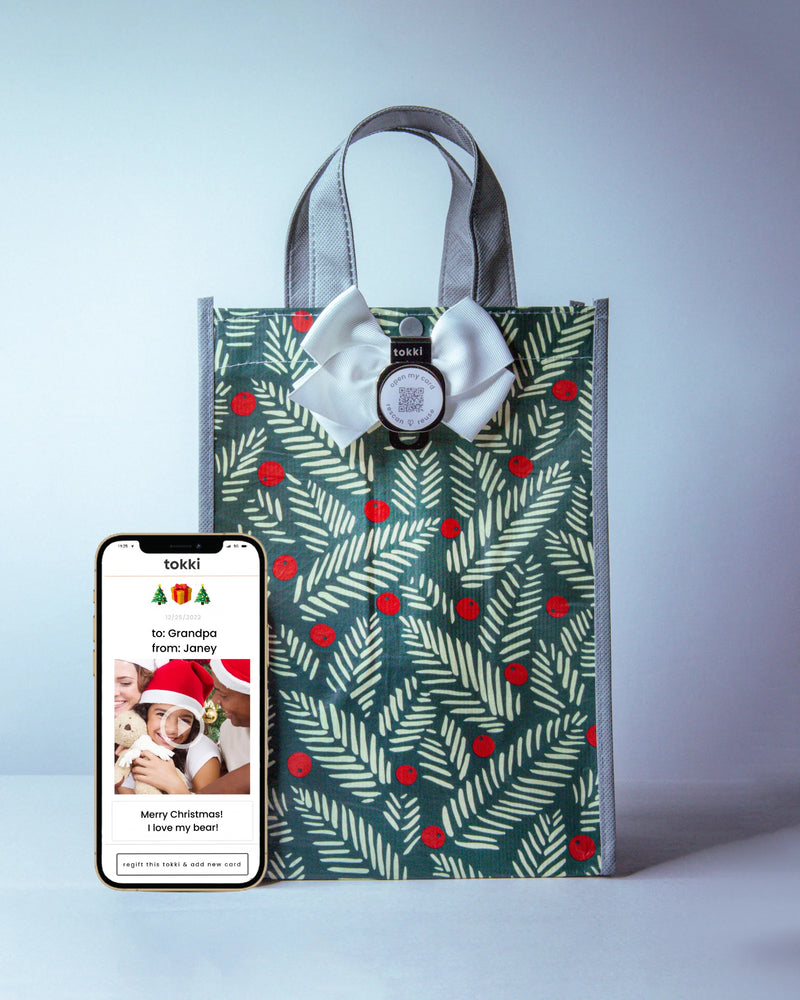 Tokki Holiday Reusable Gift Bag - Medium