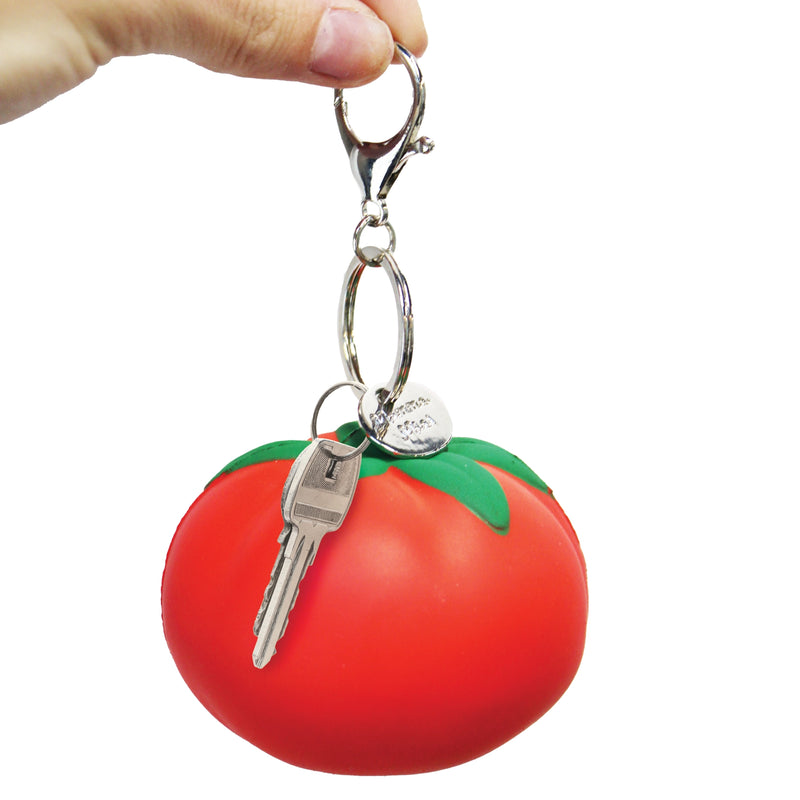 Squishy Tomato Keychain