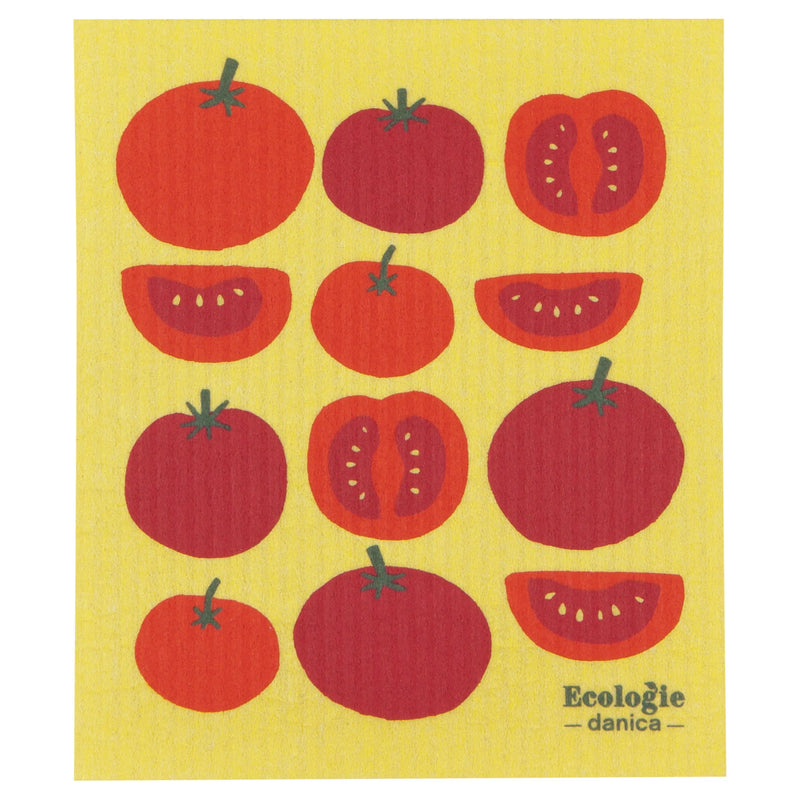 Tomatoes Swedish Dishtowel