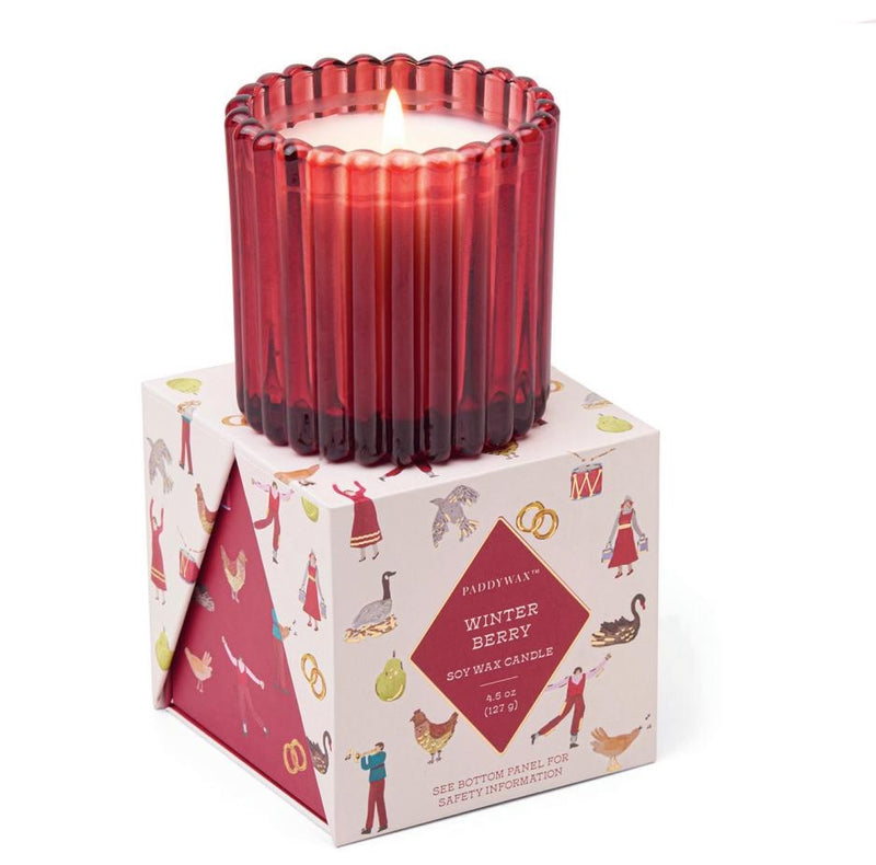 Winter Berry 4.5oz Candle in Holiday Gift Box
