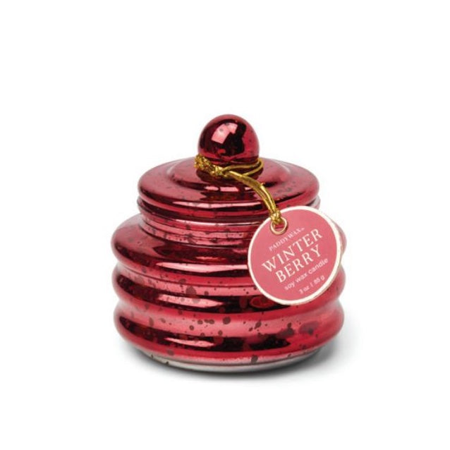 Winter Berry 3oz Red Mercury Beam Candle