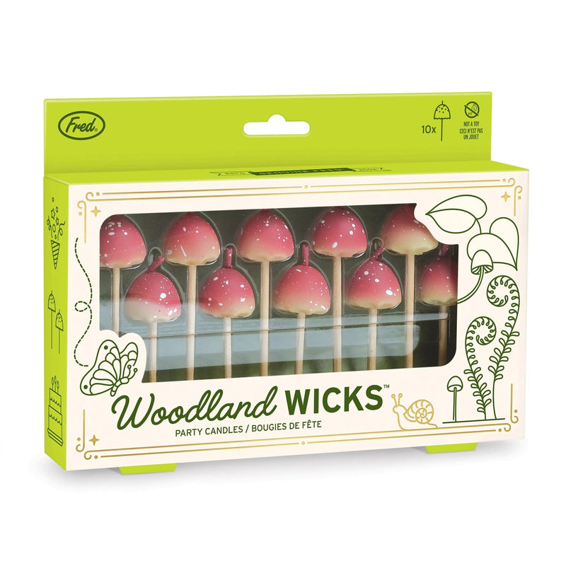 Woodland Wicks Birthday Candles - Set of 10