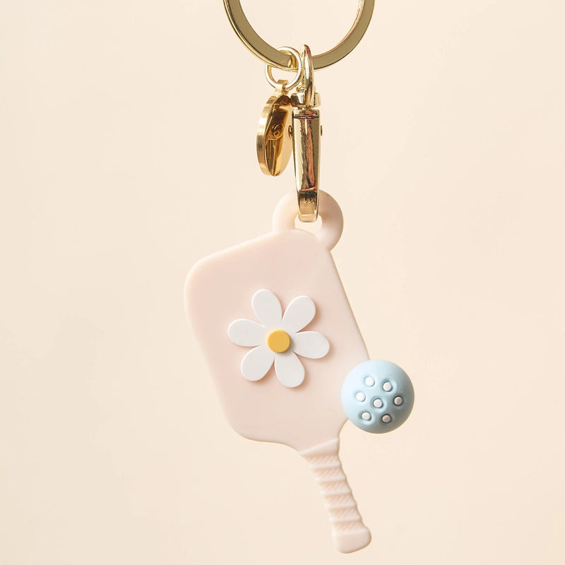 Pickleball Paddle Keychain