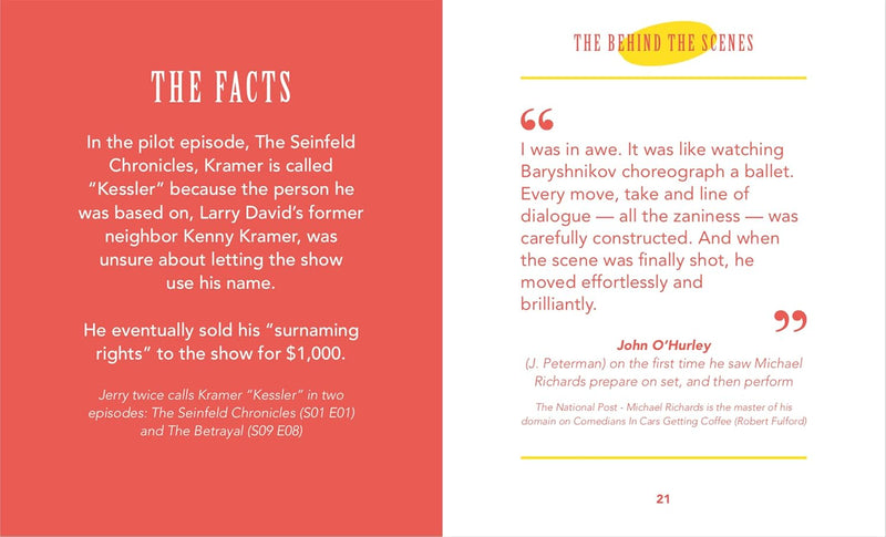 "Yada Yada Yada": The Little Guide to Seinfeld