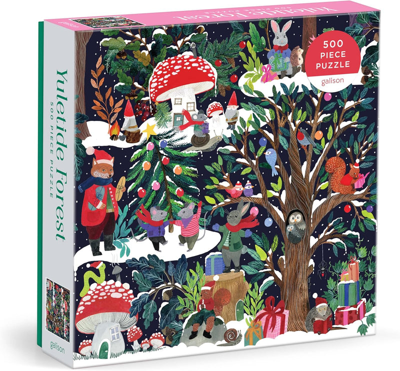 Yuletide Forest 500 Piece Puzzle