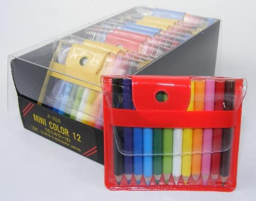 Mini Color Pencils in Pouch