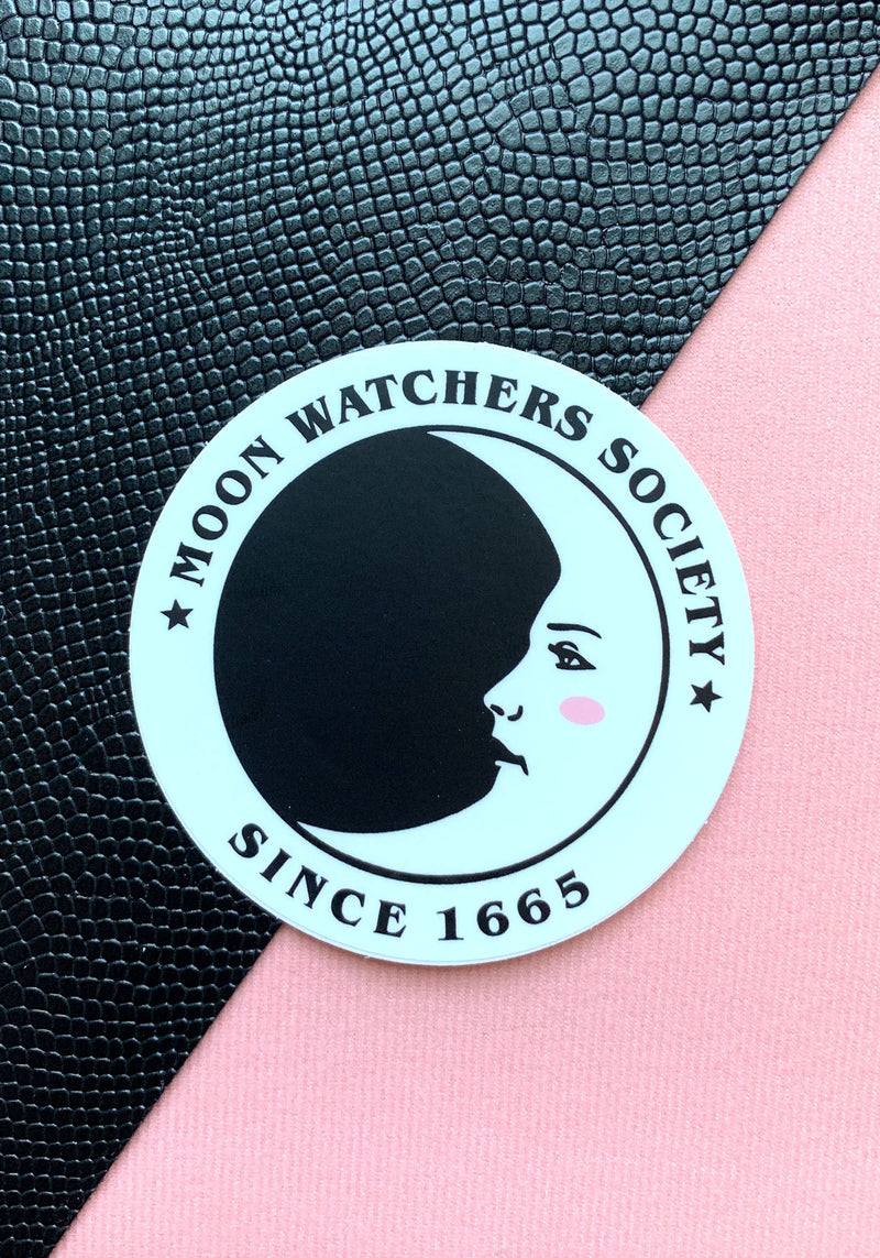 Moon Watchers Sticker
