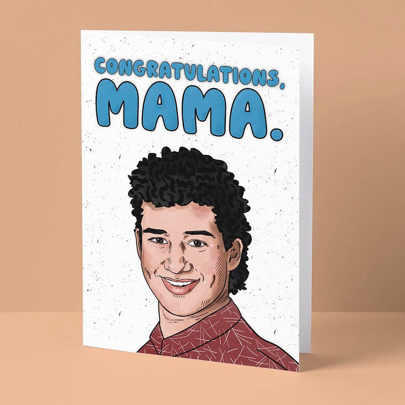 Congratulations, Mama Card