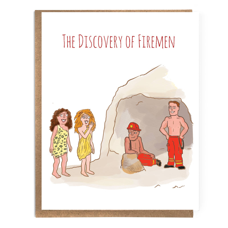 The Discovery of Firemen Card