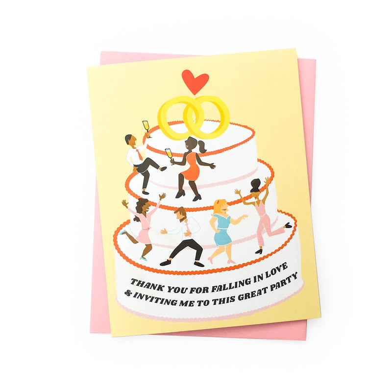 Great Party Wedding Card