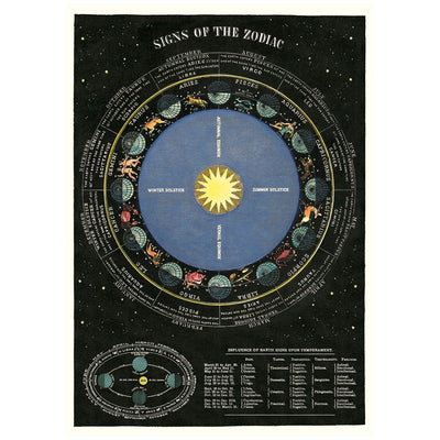 Signs of the Zodiac Poster
