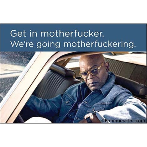 Get in Motherfucker Magnet