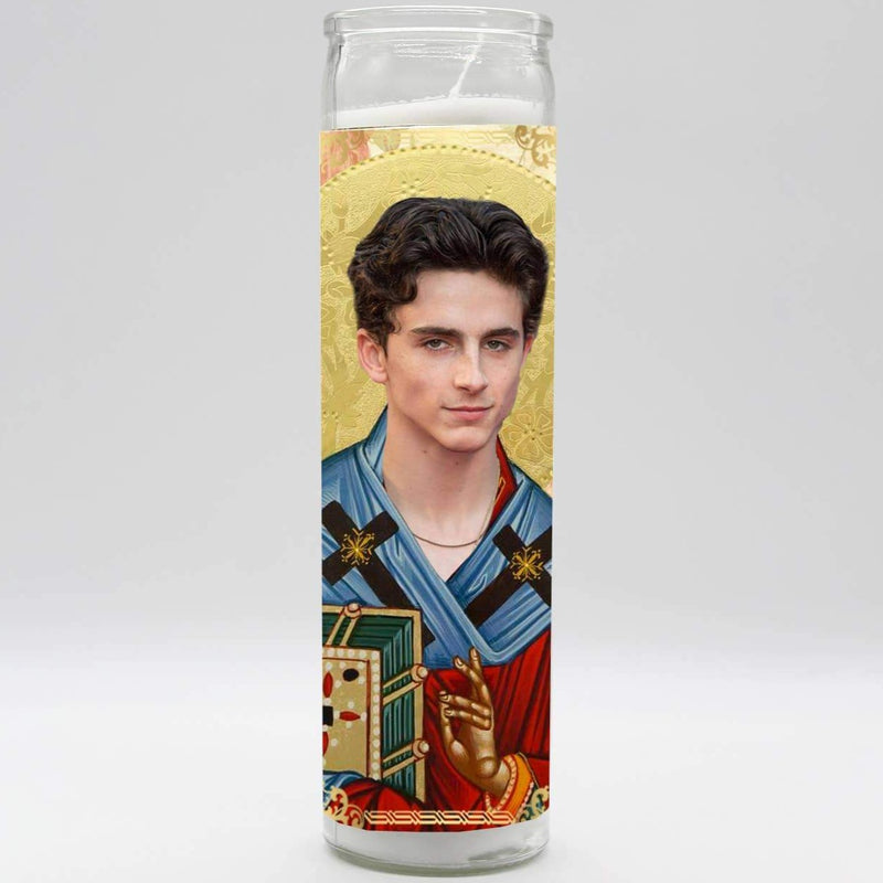 Timothée Chalamet Prayer Candle