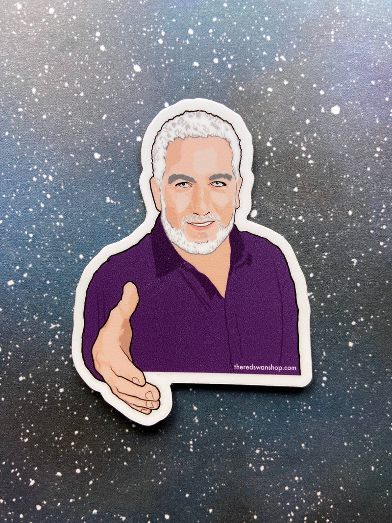 Paul Hollywood Handshake Sticker