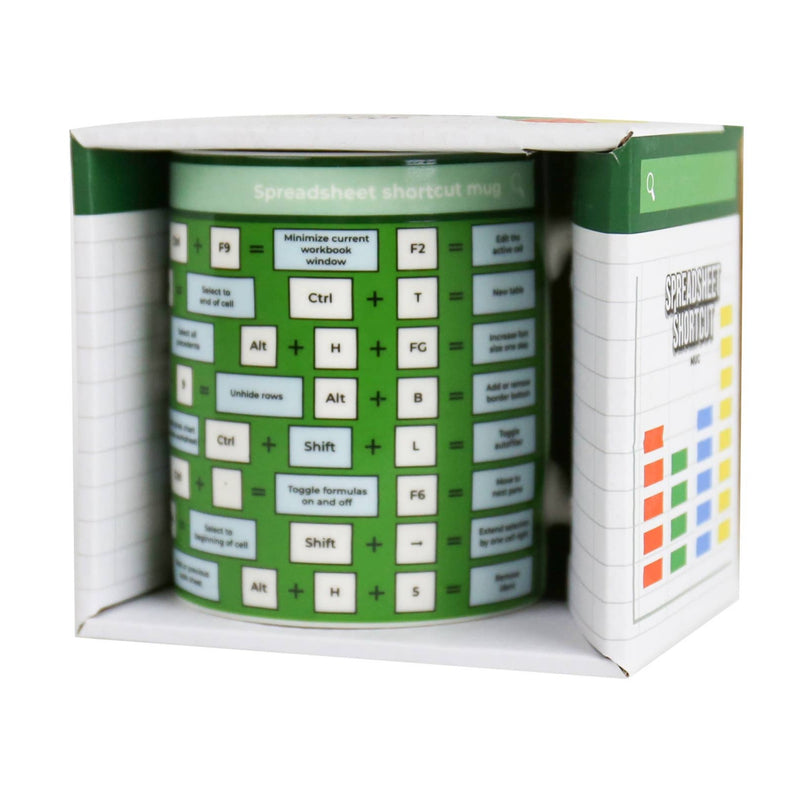 Spreadsheet Shortcut Mug