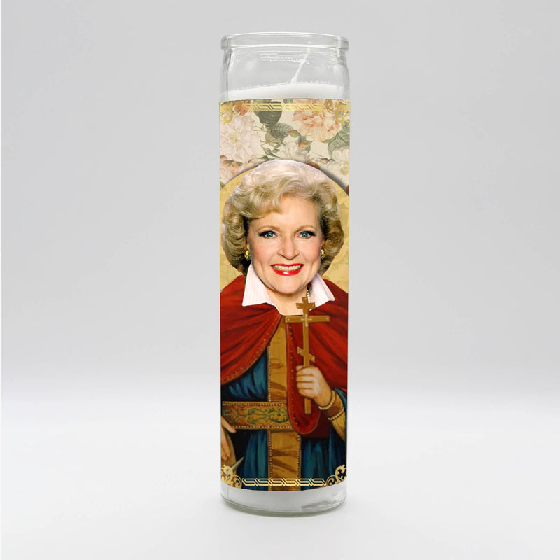 Betty White Prayer Candle