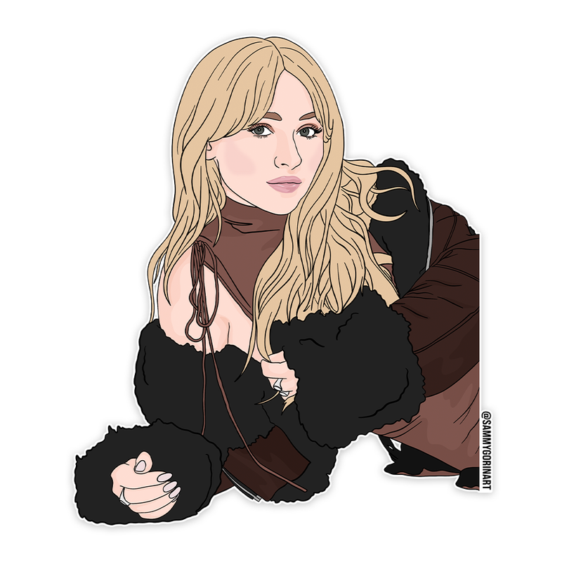 Sabrina Carpenter Sticker