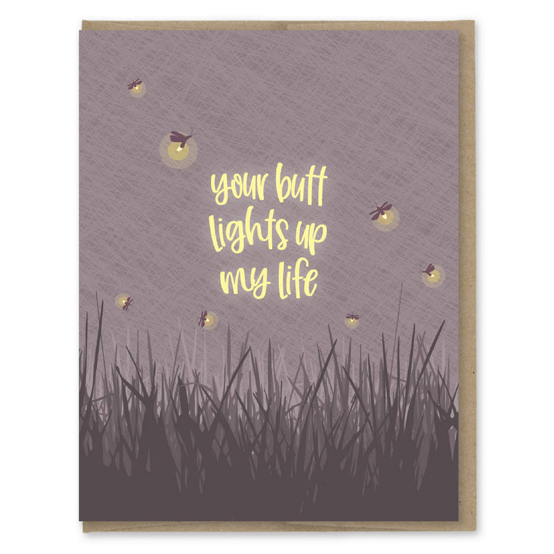 Lights Up My Life Love Card