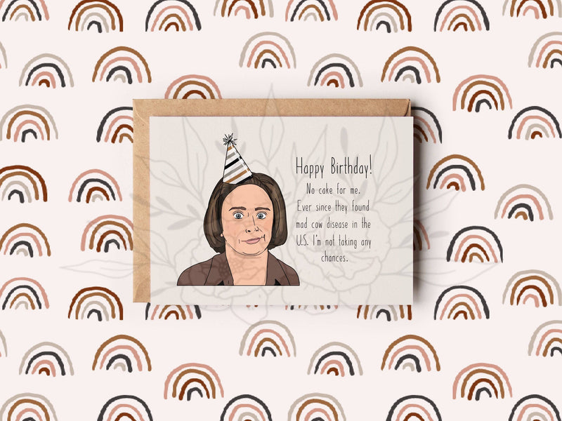 SNL Debbie Downer Birthday Card