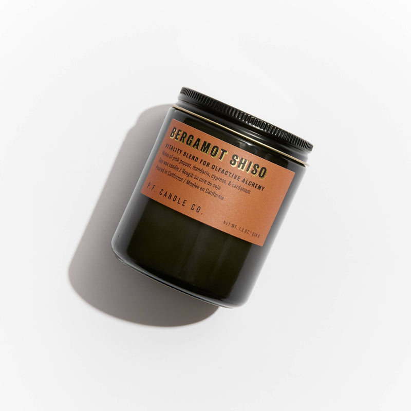 Bergamot Shiso Alchemy Soy Candle - 7.2 oz