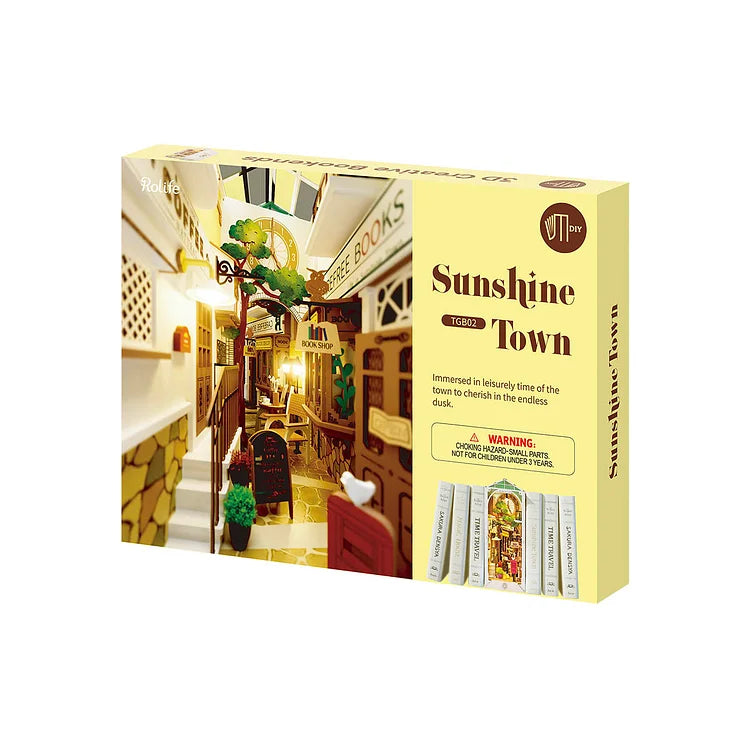 Sunshine Town DIY Book Nook Kit