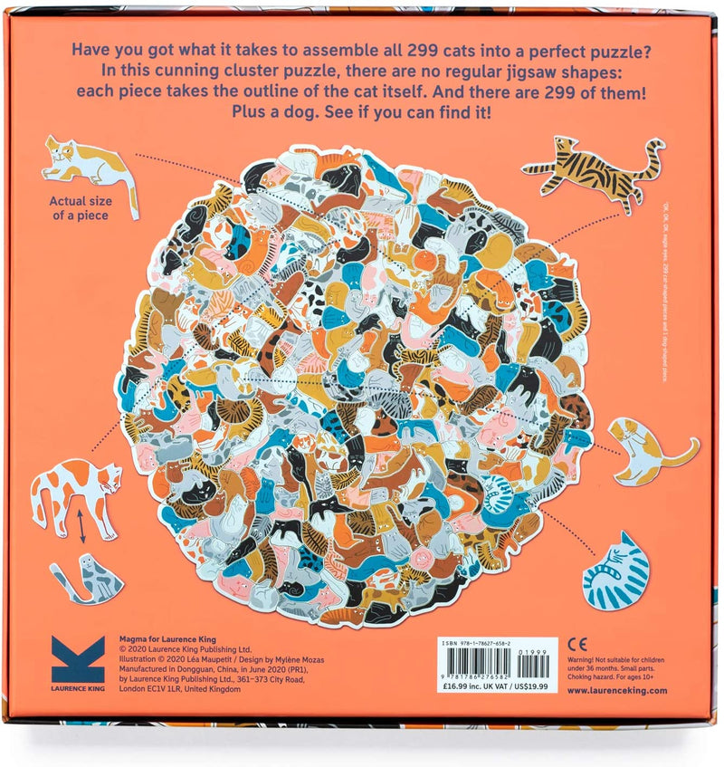 299 Cats and a Dog Cluster Puzzle