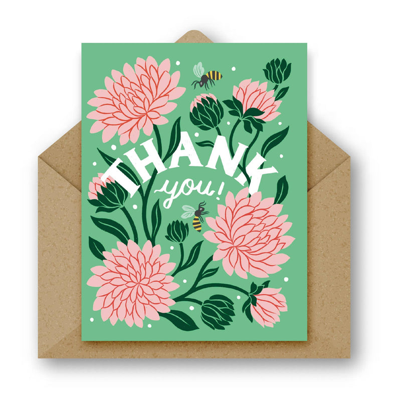 Thank You Chrysanthemum Card