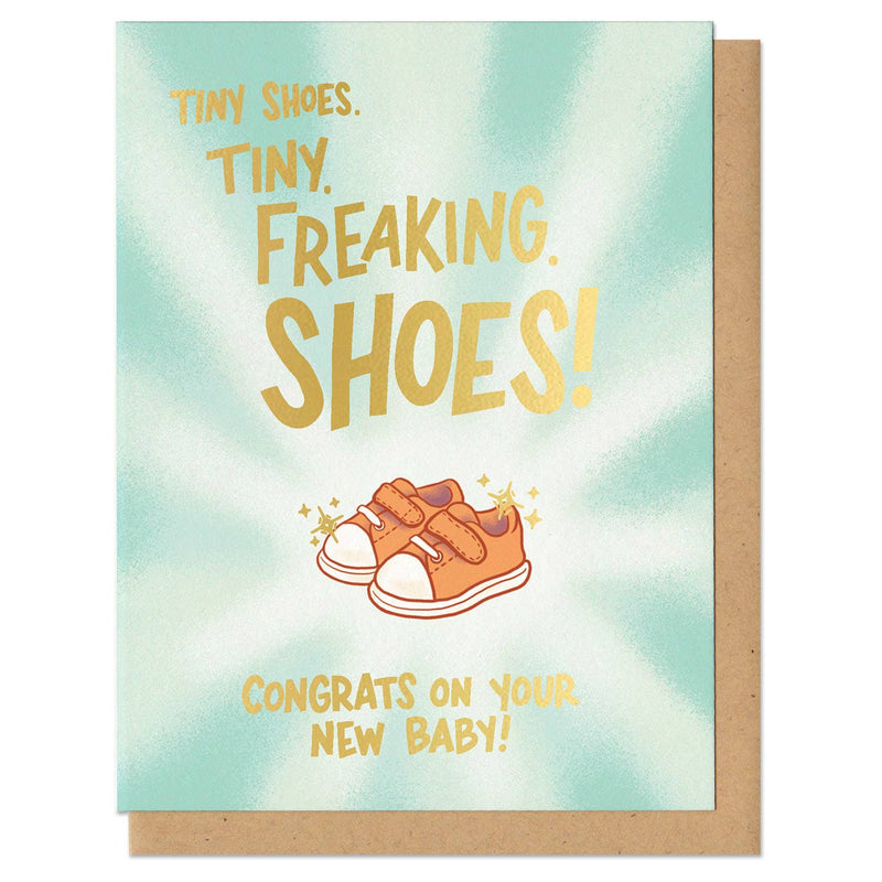 Tiny Freaking Shoes Card