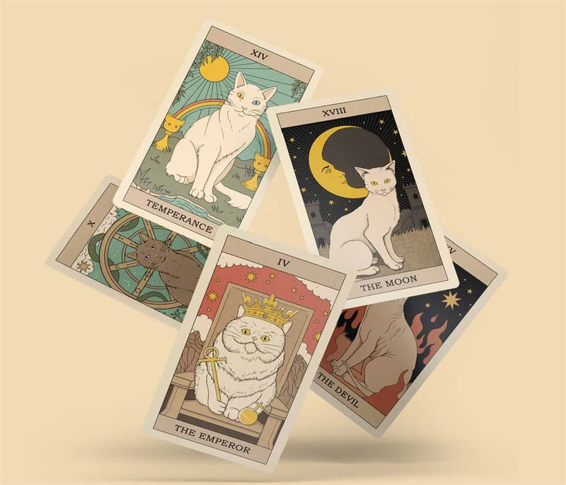 Cats Rule the Earth Tarot Deck and Guidebook