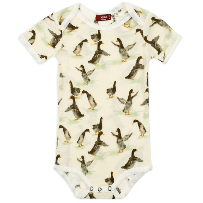 Short Sleeved Duck Onesie