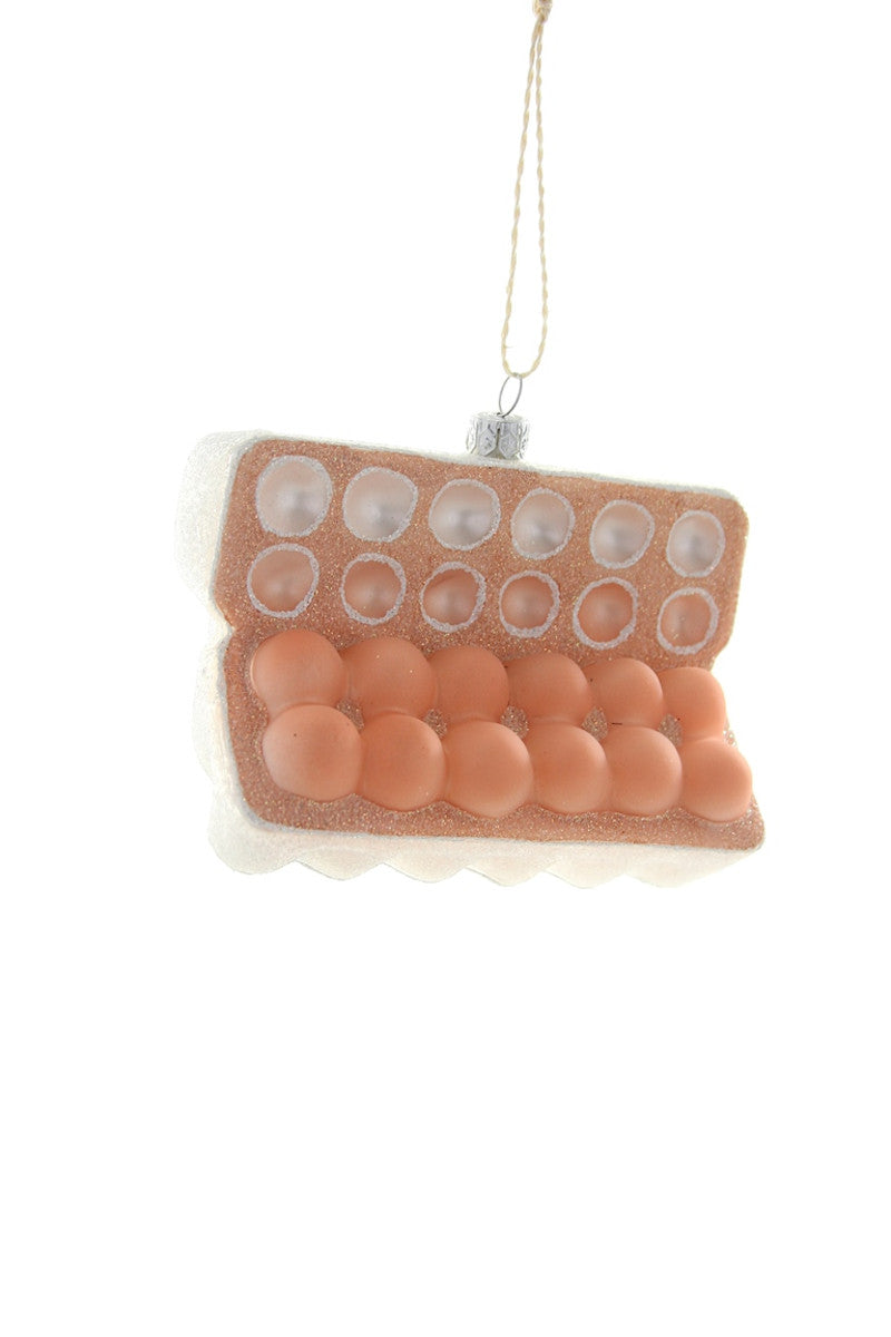 Organic Eggs Ornament