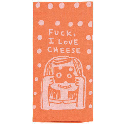 Fuck, I Love Cheese Dish Towel