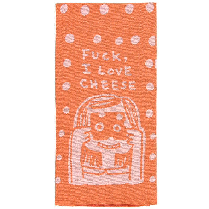 Fuck, I Love Cheese Dish Towel