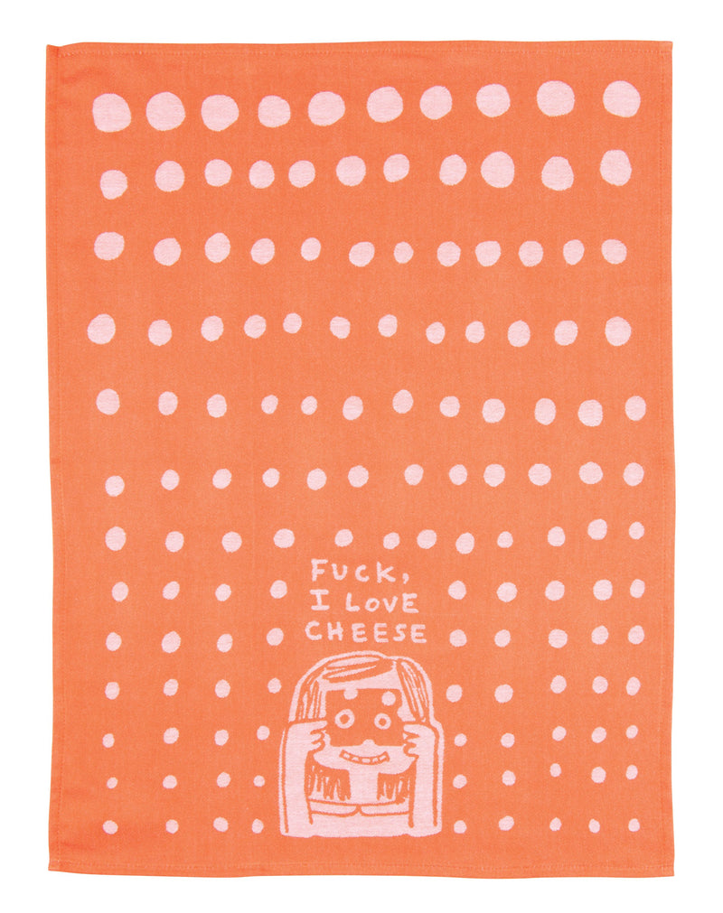 Fuck, I Love Cheese Dish Towel