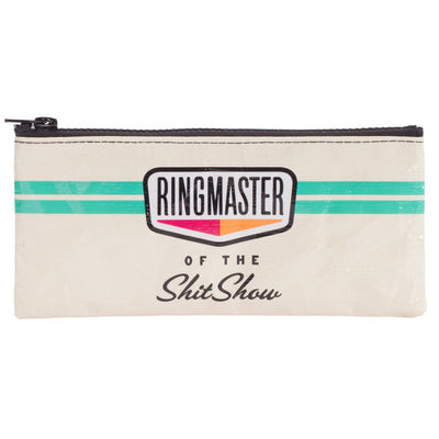 Ringmaster of the Shitshow Pencil Pouch