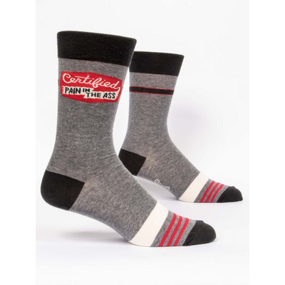 Certified Pain in the Ass Men's Crew Socks