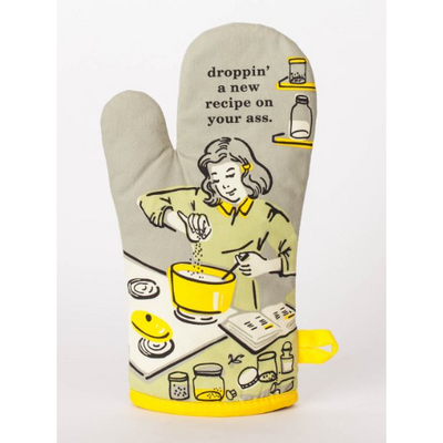 Droppin' A Recipe Oven Mitt