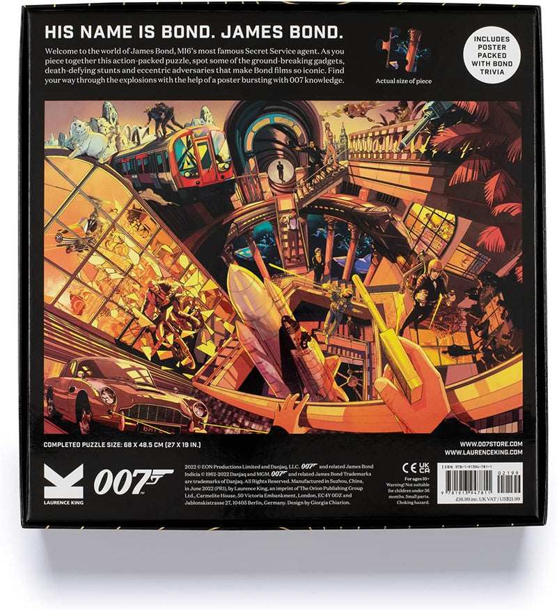The World of James Bond 1000 Piece Puzzle
