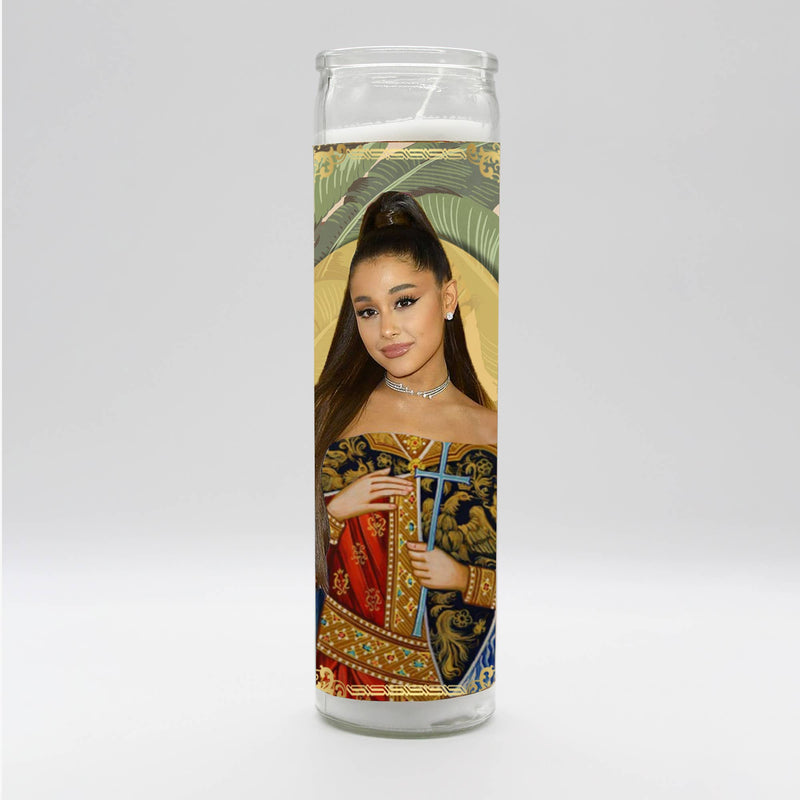 Saint Ariana Grande Prayer Candle