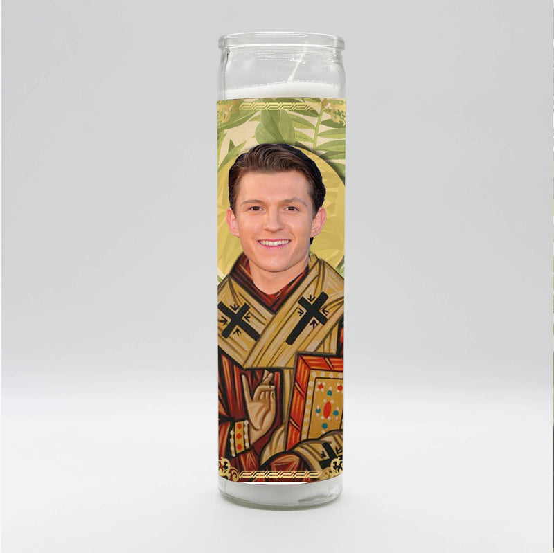 Tom Holland Prayer Candle