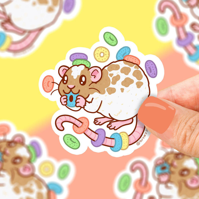 Hungry Rat Sticker