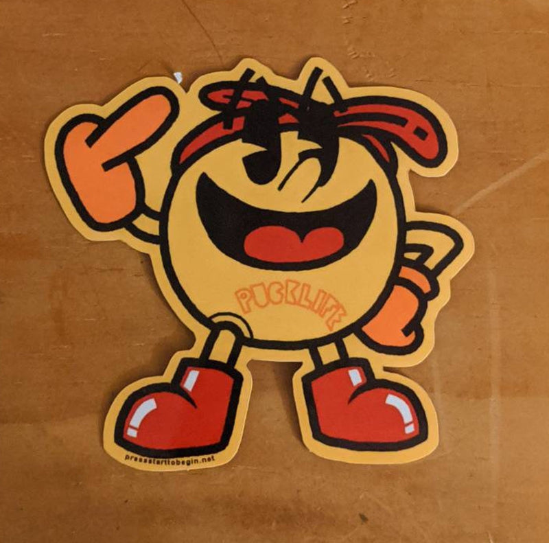 TuPac Man Sticker