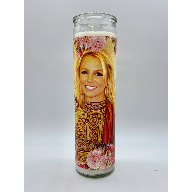Britney Spears Prayer Candle