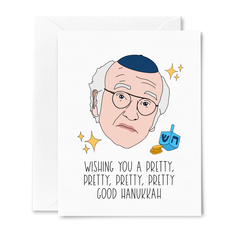 Larry David Pretty, Pretty Good Hanukkah Card