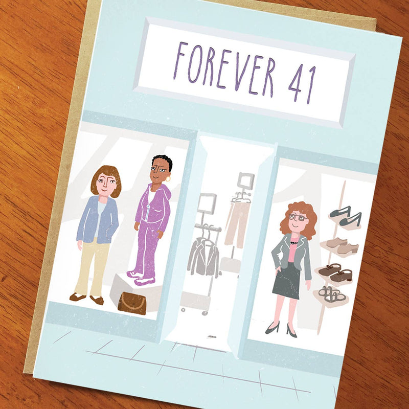 Forever 41 Card