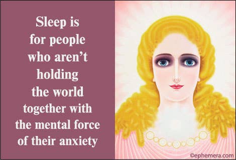 Sleep Is For People Who Aren&