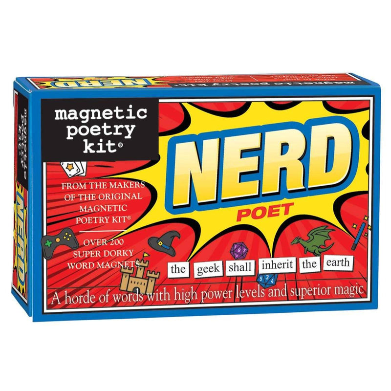 Nerd Poet Magnetic Poetry Kit