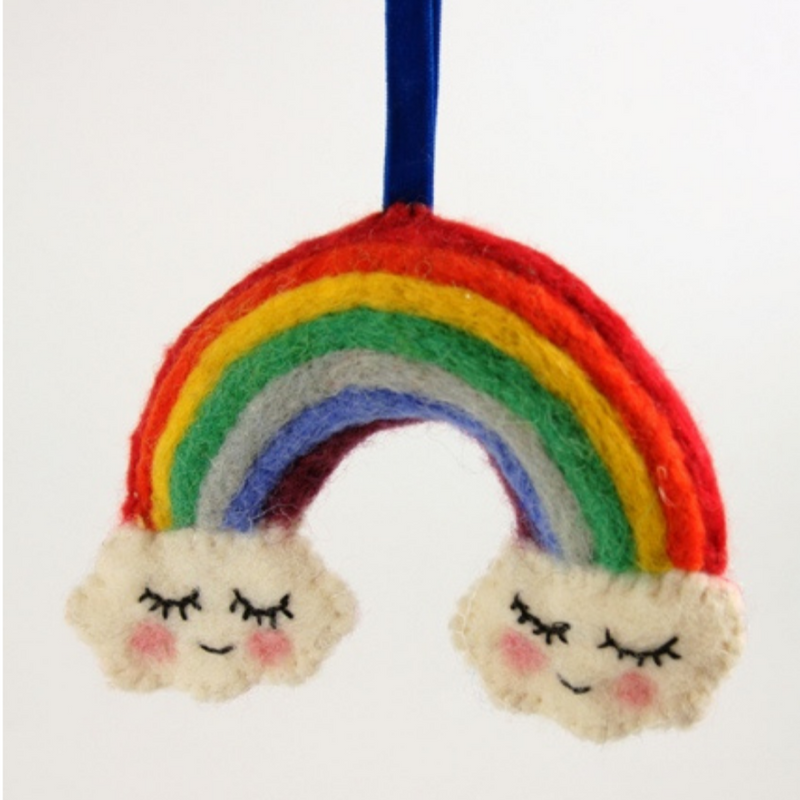 Jolly Rainbow Ornament