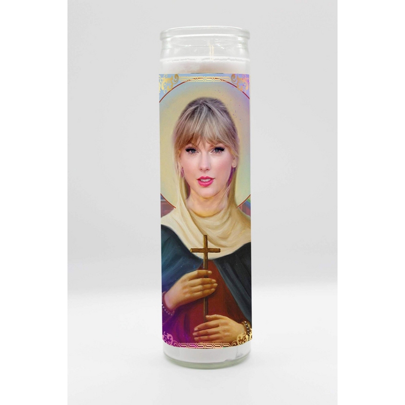 Taylor Swift Prayer Candle